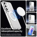 Candy Magsafe PC Hybrid TPU Phone Case, For Samsung Galaxy S25+ 5G, For Samsung Galaxy S25 Ultra 5G, For Samsung Galaxy S24 FE 5G