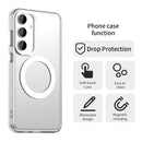 Candy Magsafe PC Hybrid TPU Phone Case, For Samsung Galaxy S25+ 5G, For Samsung Galaxy S25 Ultra 5G, For Samsung Galaxy S24 FE 5G
