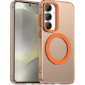 Candy Magsafe PC Hybrid TPU Phone Case, For Samsung Galaxy S25+ 5G, For Samsung Galaxy S25 Ultra 5G, For Samsung Galaxy S24 FE 5G