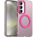Candy Magsafe PC Hybrid TPU Phone Case, For Samsung Galaxy S25+ 5G, For Samsung Galaxy S25 Ultra 5G, For Samsung Galaxy S24 FE 5G