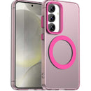 Candy Magsafe PC Hybrid TPU Phone Case, For Samsung Galaxy S25+ 5G, For Samsung Galaxy S25 Ultra 5G, For Samsung Galaxy S24 FE 5G