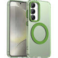 Candy Magsafe PC Hybrid TPU Phone Case, For Samsung Galaxy S25+ 5G, For Samsung Galaxy S25 Ultra 5G, For Samsung Galaxy S24 FE 5G
