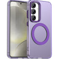 Candy Magsafe PC Hybrid TPU Phone Case, For Samsung Galaxy S25+ 5G, For Samsung Galaxy S25 Ultra 5G, For Samsung Galaxy S24 FE 5G