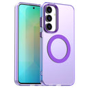 Candy Magsafe PC Hybrid TPU Phone Case, For Samsung Galaxy S25 FE 5G, For Samsung Galaxy S25 Edge 5G, For Samsung Galaxy S25 5G