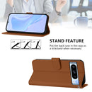 Skin Feel Solid Color Leather Phone Case with Lanyard, For Google Pixel 8 Pro