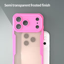 Armor Glaze PC Hybrid TPU Phone Case, For iPhone 17 Pro Max, For iPhone 17 Pro, For iPhone 17, For iPhone Air (Copy)