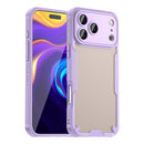 Armor Glaze PC Hybrid TPU Phone Case, For iPhone 17 Pro Max, For iPhone 17 Pro, For iPhone 17, For iPhone Air (Copy)