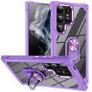 TPU + PC Lens Protection Phone Case with Ring Holder, For Samsung Galaxy S25+ 5G, For Samsung Galaxy S25 Ultra 5G, For Samsung Galaxy S24 FE 5G