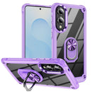 TPU + PC Lens Protection Phone Case with Ring Holder, For Samsung Galaxy S26+ 5G, For Samsung Galaxy S26 Ultra 5G, For Samsung Galaxy S26 5G, For Samsung Galaxy S25 FE 5G, For Samsung Galaxy S25 Edge 5G, For Samsung Galaxy S25 5G