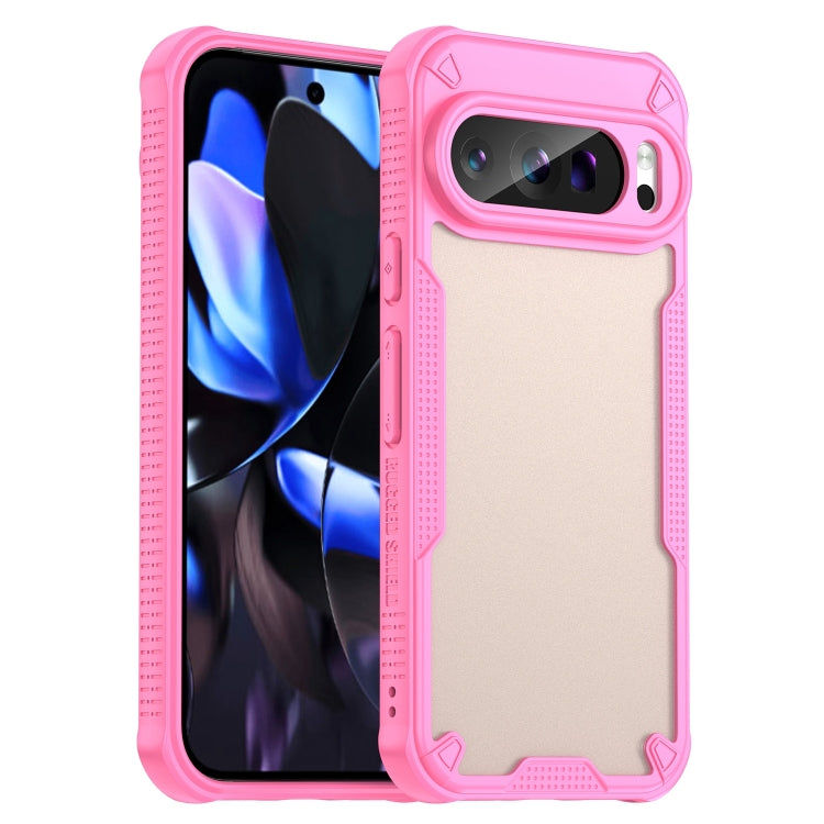 Armor Glaze PC Hybrid TPU Phone Case, For Google Pixel 9 Pro XL, For Google Pixel 9 Pro, For Google Pixel 9, For Google Pixel 8a