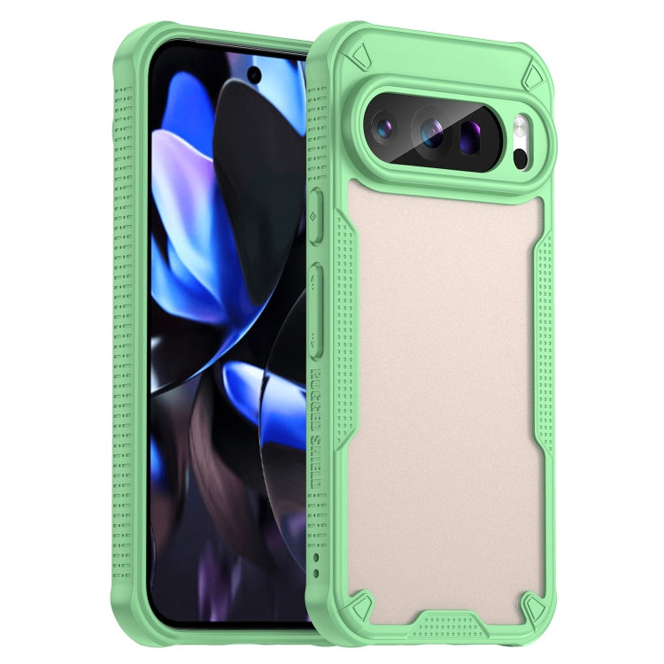 Armor Glaze PC Hybrid TPU Phone Case, For Google Pixel 9 Pro XL, For Google Pixel 9 Pro, For Google Pixel 9, For Google Pixel 8a