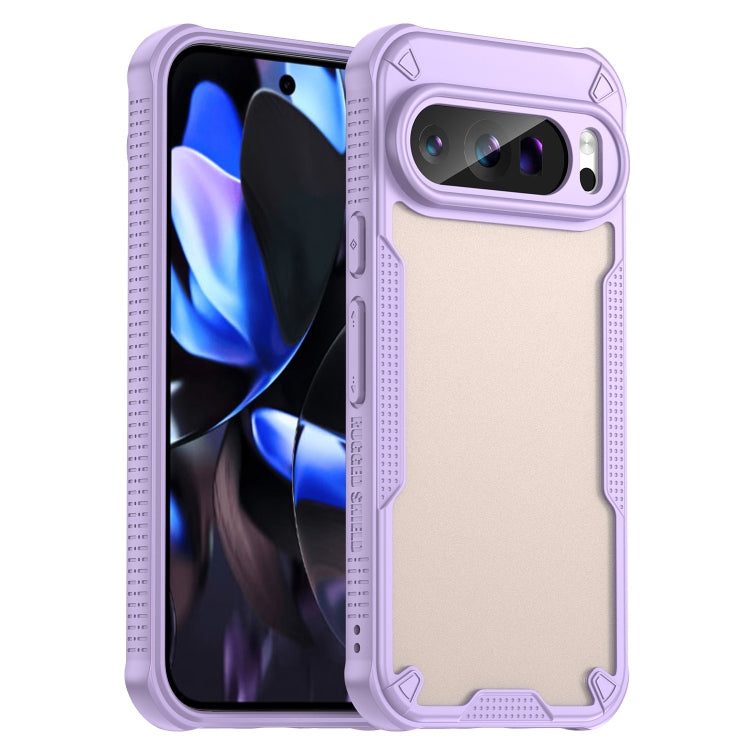 Armor Glaze PC Hybrid TPU Phone Case, For Google Pixel 9 Pro XL, For Google Pixel 9 Pro, For Google Pixel 9, For Google Pixel 8a