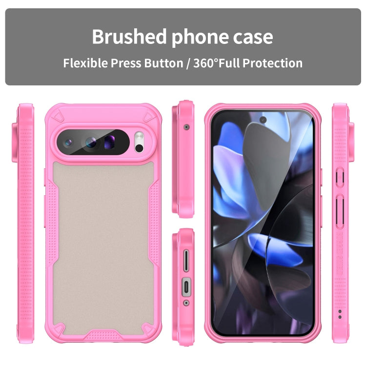 Armor Glaze PC Hybrid TPU Phone Case, For Google Pixel 9 Pro XL, For Google Pixel 9 Pro, For Google Pixel 9, For Google Pixel 8a