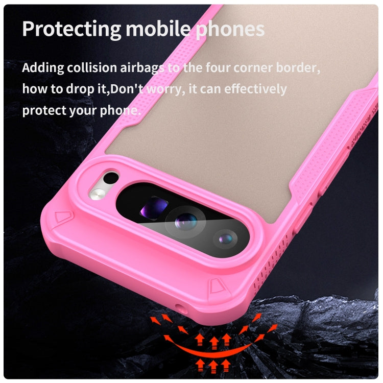 Armor Glaze PC Hybrid TPU Phone Case, For Google Pixel 9 Pro XL, For Google Pixel 9 Pro, For Google Pixel 9, For Google Pixel 8a