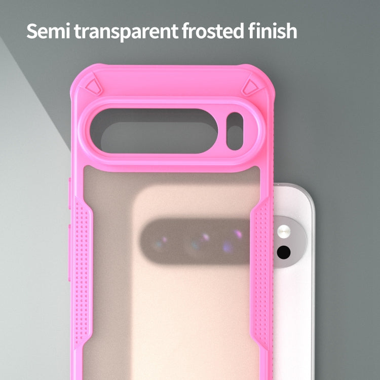 Armor Glaze PC Hybrid TPU Phone Case, For Google Pixel 9 Pro XL, For Google Pixel 9 Pro, For Google Pixel 9, For Google Pixel 8a