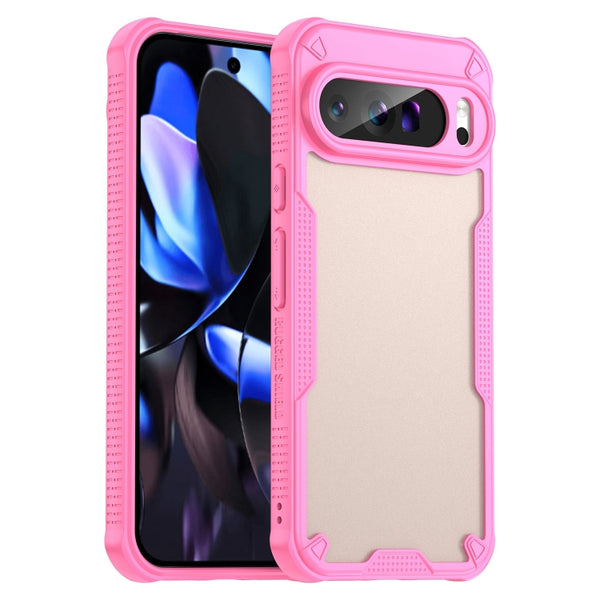 Armor Glaze PC Hybrid TPU Phone Case, For Google Pixel 9 Pro XL, For Google Pixel 9 Pro, For Google Pixel 9, For Google Pixel 8a