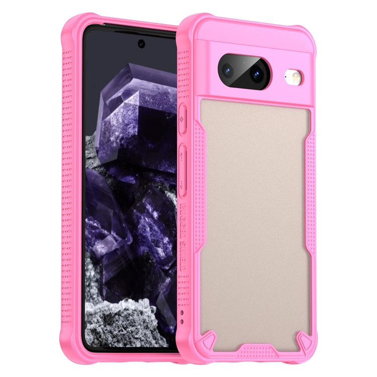Armor Glaze PC Hybrid TPU Phone Case, For Google Pixel 8 Pro, For Google Pixel 8, For Google Pixel 6a, For Google Pixel 6 Pro