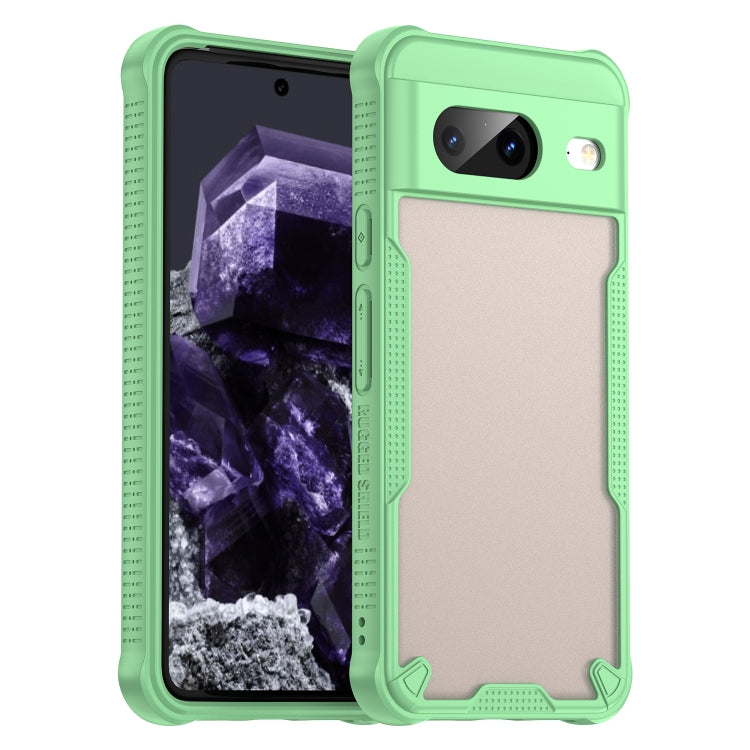 Armor Glaze PC Hybrid TPU Phone Case, For Google Pixel 8 Pro, For Google Pixel 8, For Google Pixel 6a, For Google Pixel 6 Pro