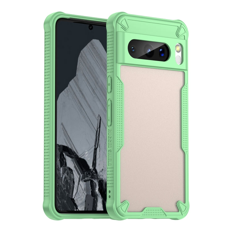 Armor Glaze PC Hybrid TPU Phone Case, For Google Pixel 8 Pro, For Google Pixel 8, For Google Pixel 6a, For Google Pixel 6 Pro