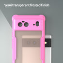 Armor Glaze PC Hybrid TPU Phone Case, For Google Pixel 6, For Google Pixel 5a