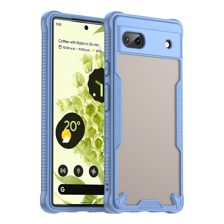 Armor Glaze PC Hybrid TPU Phone Case, For Google Pixel 8 Pro, For Google Pixel 8, For Google Pixel 6a, For Google Pixel 6 Pro