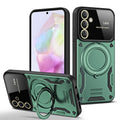Large Window MagSafe Holder Phone Case For Samsung Galaxy A35 5G