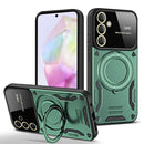 Large Window MagSafe Holder Phone Case For Samsung Galaxy A35 5G