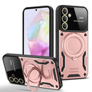 Large Window MagSafe Holder Phone Case For Samsung Galaxy A35 5G