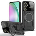 Large Window MagSafe Holder Phone Case For Samsung Galaxy A55 5G