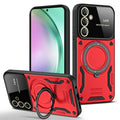 Large Window MagSafe Holder Phone Case For Samsung Galaxy A55 5G