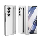 Integrated PC + PU Phone Case with Pen / Pen Box, For Galaxy Z Fold8 5G, For Galaxy Z Fold8 Ultra 5G, For Galaxy Z Fold7 5G, For Samsung Galaxy Z Fold6