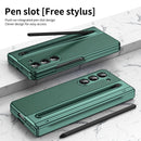 Integrated PC + PU Phone Case with Pen / Pen Box, For Samsung Galaxy Z Fold5, For Samsung Galaxy Z Fold4, For Samsung Galaxy Z Fold3 5G
