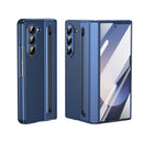 Integrated PC + PU Phone Case with Pen / Pen Box, For Samsung Galaxy Z Fold5, For Samsung Galaxy Z Fold4, For Samsung Galaxy Z Fold3 5G