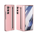 Integrated PC + PU Phone Case with Pen / Pen Box, For Samsung Galaxy Z Fold5, For Samsung Galaxy Z Fold4, For Samsung Galaxy Z Fold3 5G