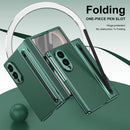 Integrated PC + PU Phone Case with Pen / Pen Box, For Galaxy Z Fold8 5G, For Galaxy Z Fold8 Ultra 5G, For Galaxy Z Fold7 5G, For Samsung Galaxy Z Fold6