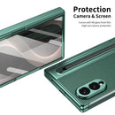 Integrated PC + PU Phone Case with Pen / Pen Box, For Galaxy Z Fold8 5G, For Galaxy Z Fold8 Ultra 5G, For Galaxy Z Fold7 5G, For Samsung Galaxy Z Fold6