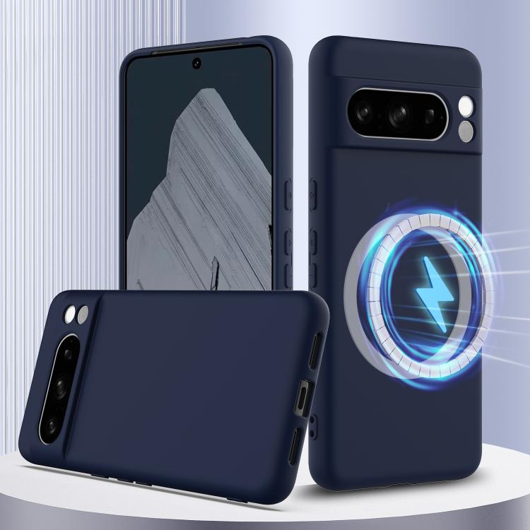 Shockproof Silicone Magsafe Phone Case, For Google Pixel 9, For Google Pixel 8a, For Google Pixel 8 Pro, For Google Pixel 8, For Google Pixel 7a, For Google Pixel 7 Pro