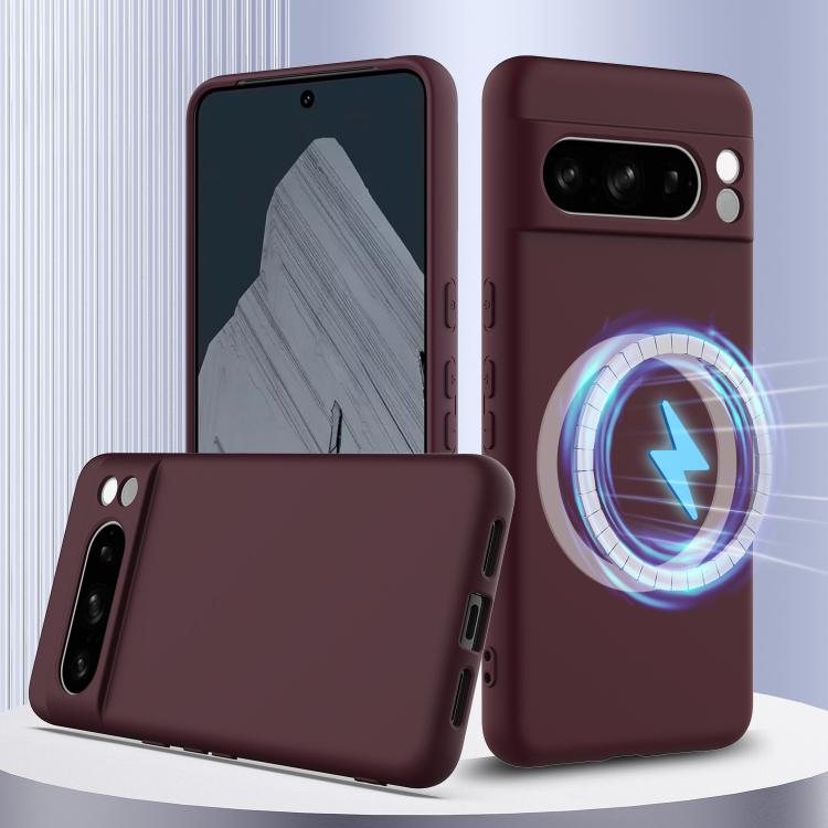 Shockproof Silicone Magsafe Phone Case, For Google Pixel 9, For Google Pixel 8a, For Google Pixel 8 Pro, For Google Pixel 8, For Google Pixel 7a, For Google Pixel 7 Pro