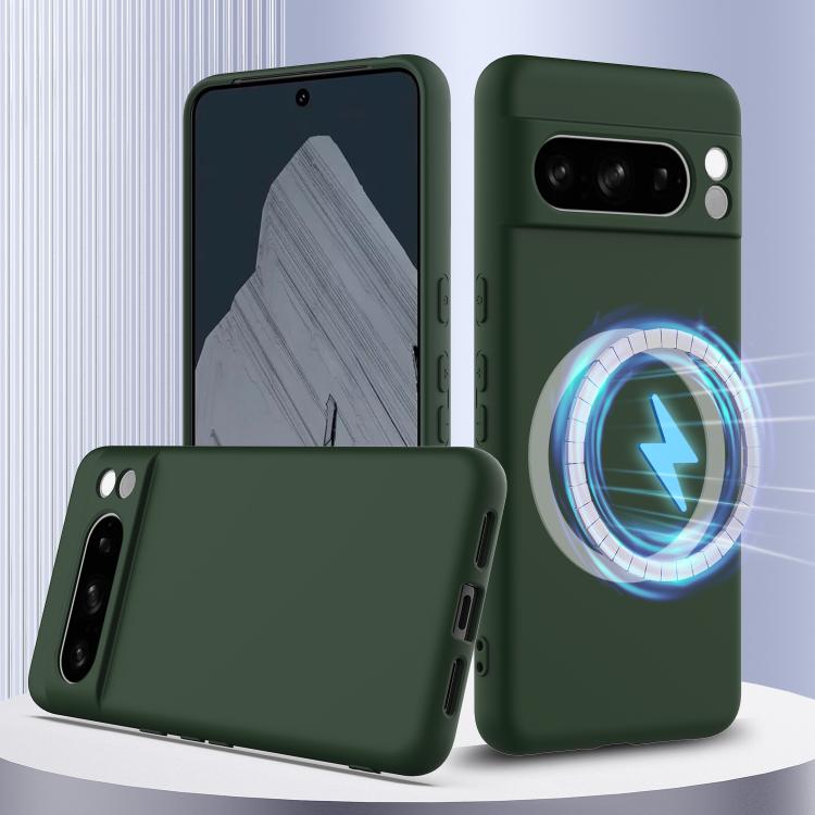 Shockproof Silicone Magsafe Phone Case, For Google Pixel 9, For Google Pixel 8a, For Google Pixel 8 Pro, For Google Pixel 8, For Google Pixel 7a, For Google Pixel 7 Pro