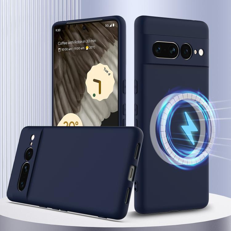 Shockproof Silicone Magsafe Phone Case, For Google Pixel 9, For Google Pixel 8a, For Google Pixel 8 Pro, For Google Pixel 8, For Google Pixel 7a, For Google Pixel 7 Pro