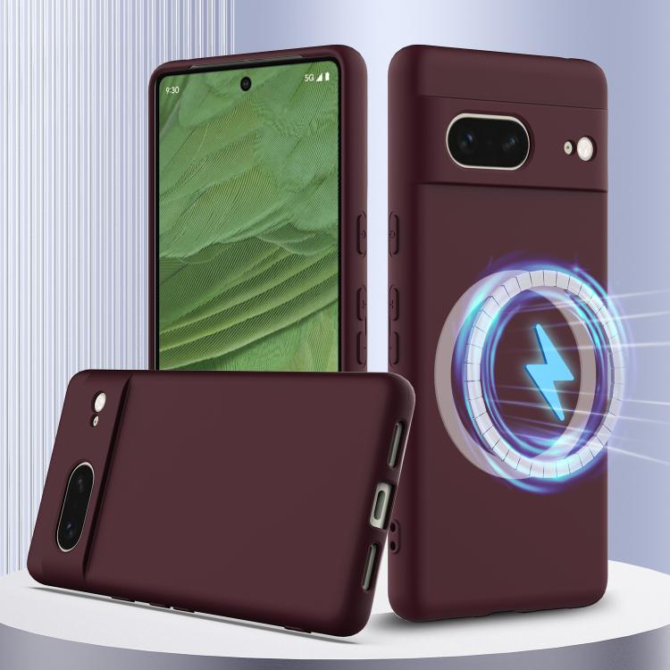 Shockproof Silicone Magsafe Phone Case, For Google Pixel 7, For Google Pixel 6a