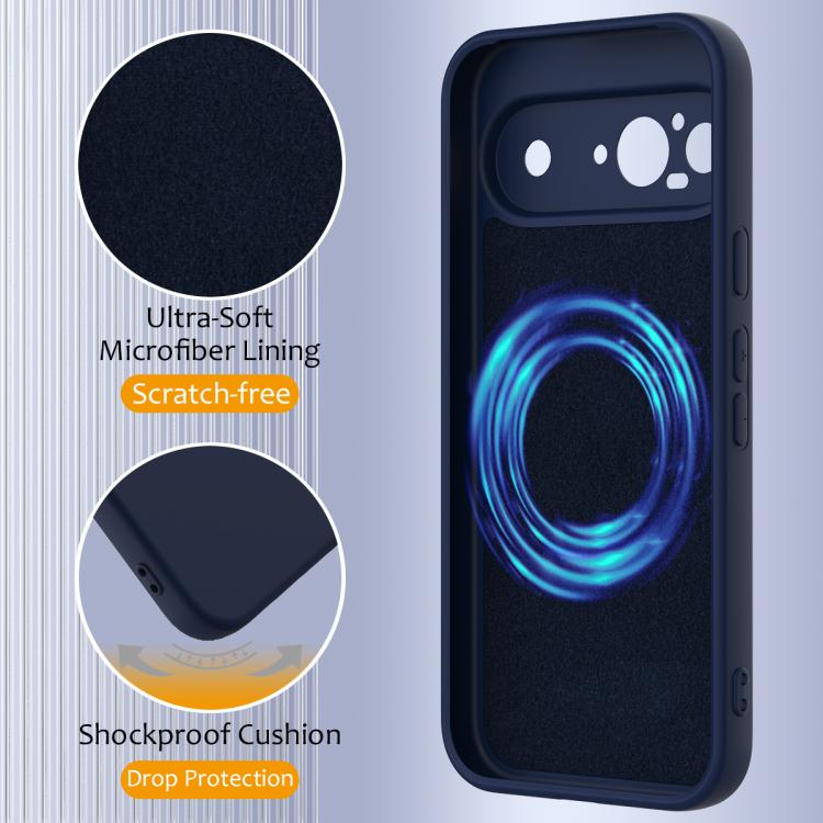 Shockproof Silicone Magsafe Phone Case, For Google Pixel 9, For Google Pixel 8a, For Google Pixel 8 Pro, For Google Pixel 8, For Google Pixel 7a, For Google Pixel 7 Pro