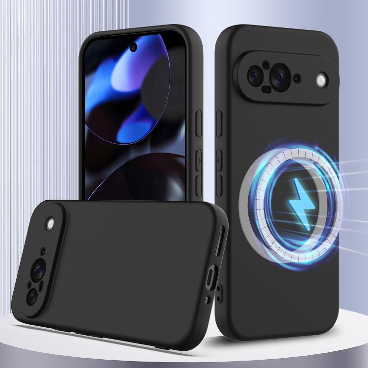 Shockproof Silicone Magsafe Phone Case, For Google Pixel 9, For Google Pixel 8a, For Google Pixel 8 Pro, For Google Pixel 8, For Google Pixel 7a, For Google Pixel 7 Pro