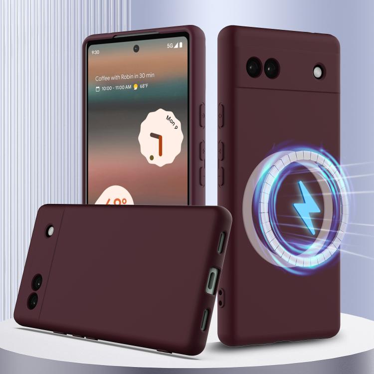 Shockproof Silicone Magsafe Phone Case, For Google Pixel 7, For Google Pixel 6a