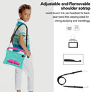 Kickstand EVA Shockproof Tablet Case with Shoulder Strap, For iPad 11th Gen 2025 A16