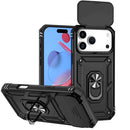 Sliding Camera shield Holder Phone Case For iPhone 18 Pro