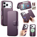 For iPhone 18/17 Pro Max MagSafe Leather Phone Case