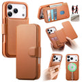 For iPhone 18 Pro / 17 Pro MagSafe Leather Phone Case
