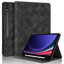 Rhombus Embossing Leather Tablet Case S9 FE+ 12.4''
