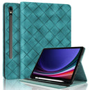 Rhombus Embossing Leather Tablet Case S9 FE+ 12.4''
